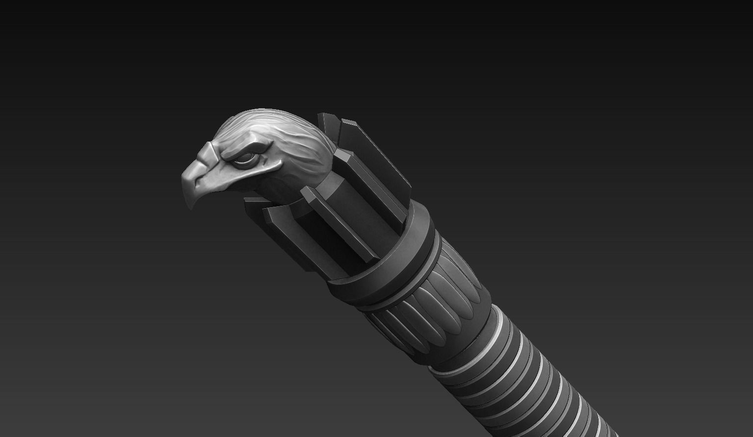 Battle Hammer 3D model_2