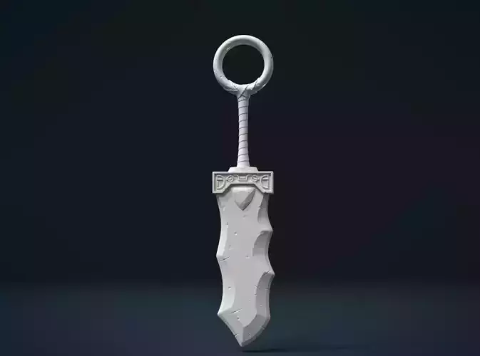 Fantasy Sword 3D print model