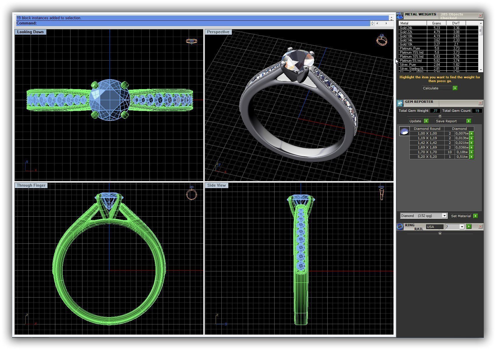 BULK-3DM-WithOut Gems-RING 49 Files 3D print model_31