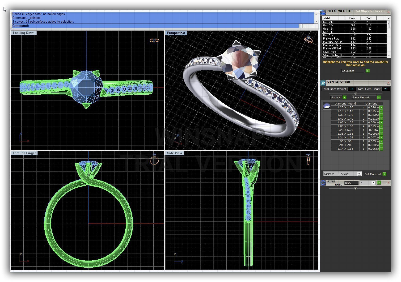 BULK-3DM-WithOut Gems-RING 49 Files 3D print model_44