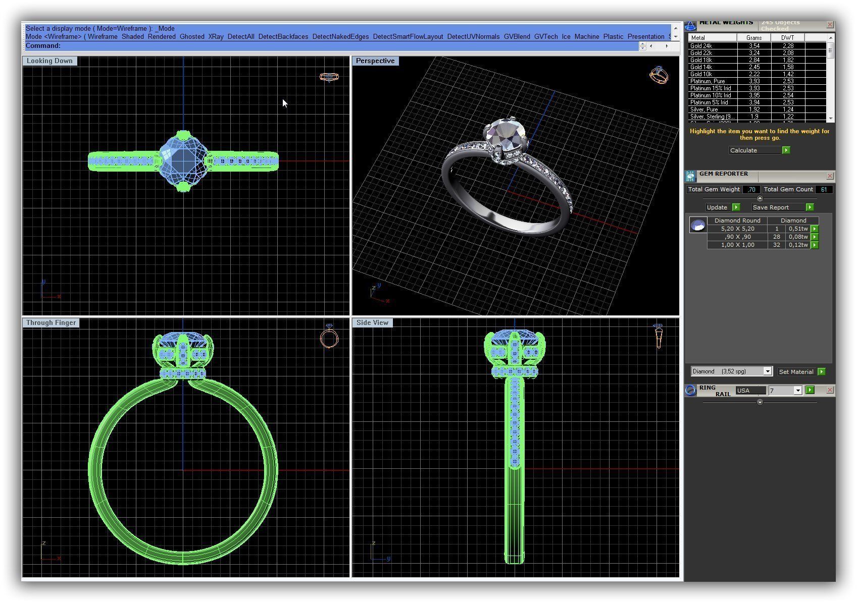 BULK-3DM-WithOut Gems-RING 49 Files 3D print model_32