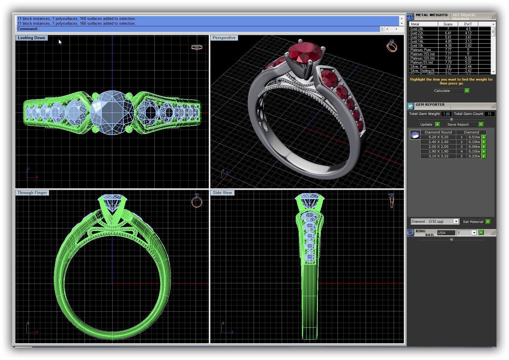 BULK-3DM-WithOut Gems-RING 49 Files 3D print model_18