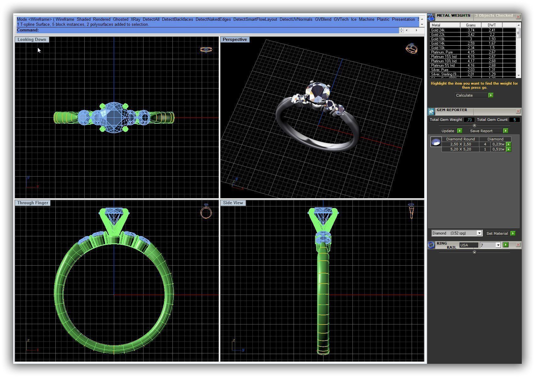 BULK-3DM-WithOut Gems-RING 49 Files 3D print model_35