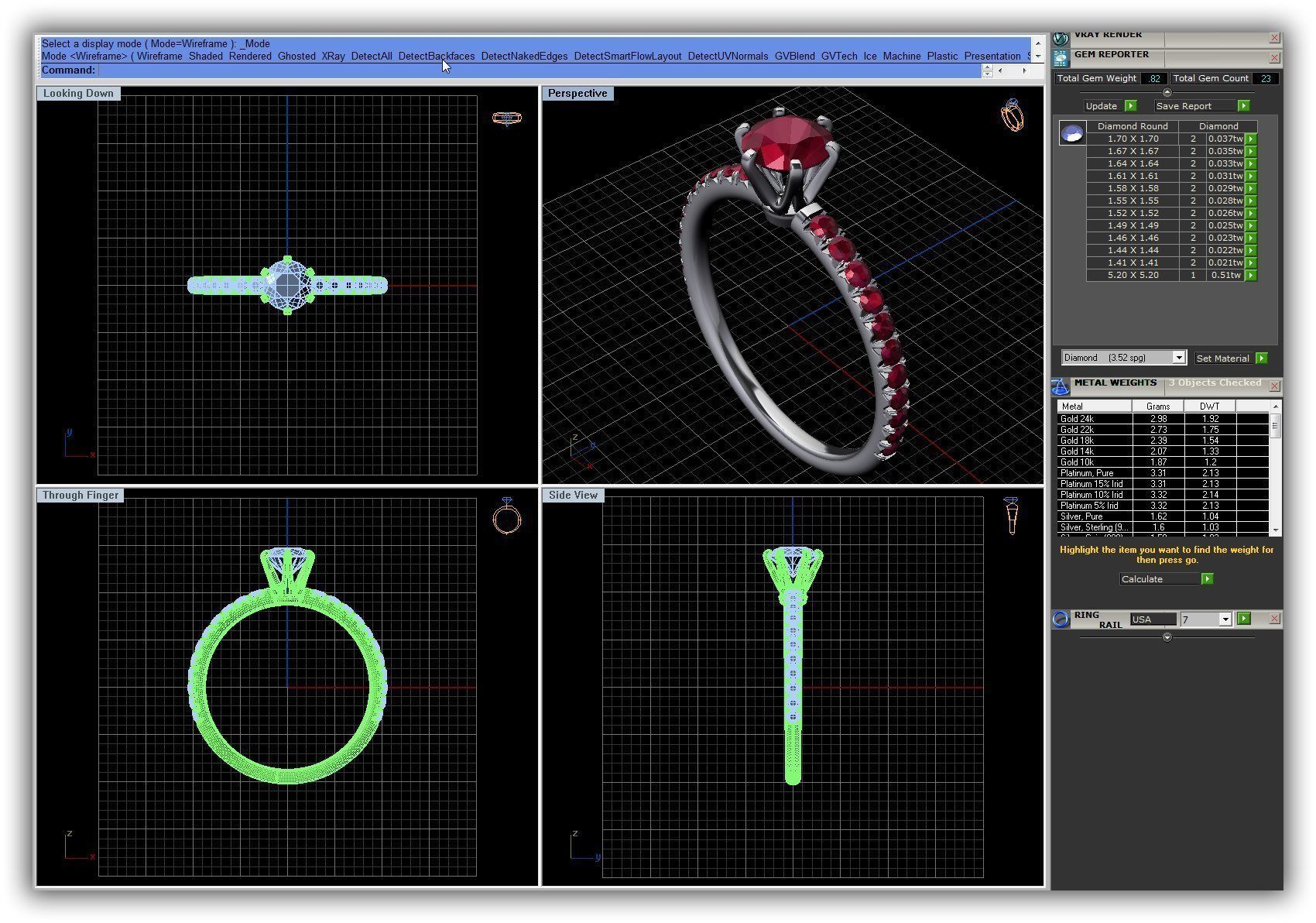 BULK-3DM-WithOut Gems-RING 49 Files 3D print model_48
