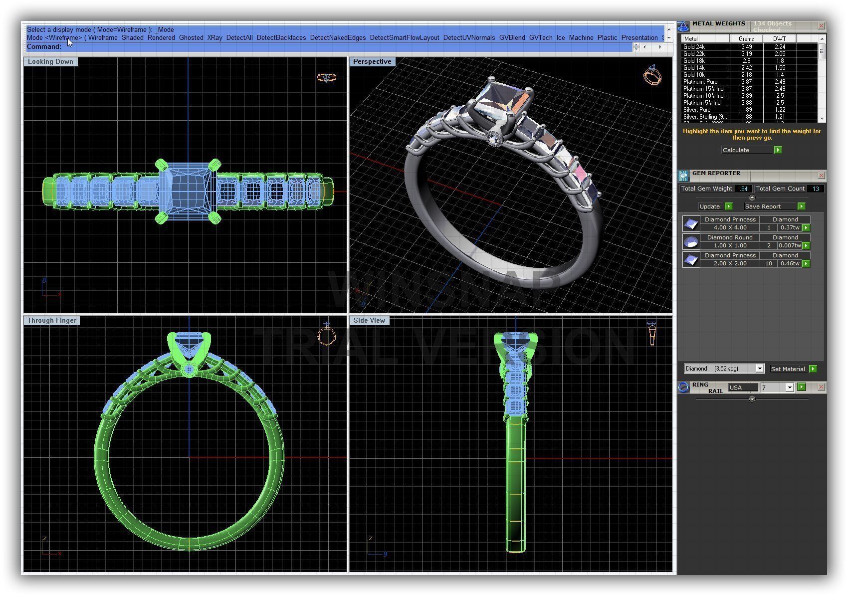 BULK-3DM-WithOut Gems-RING 49 Files 3D print model_6