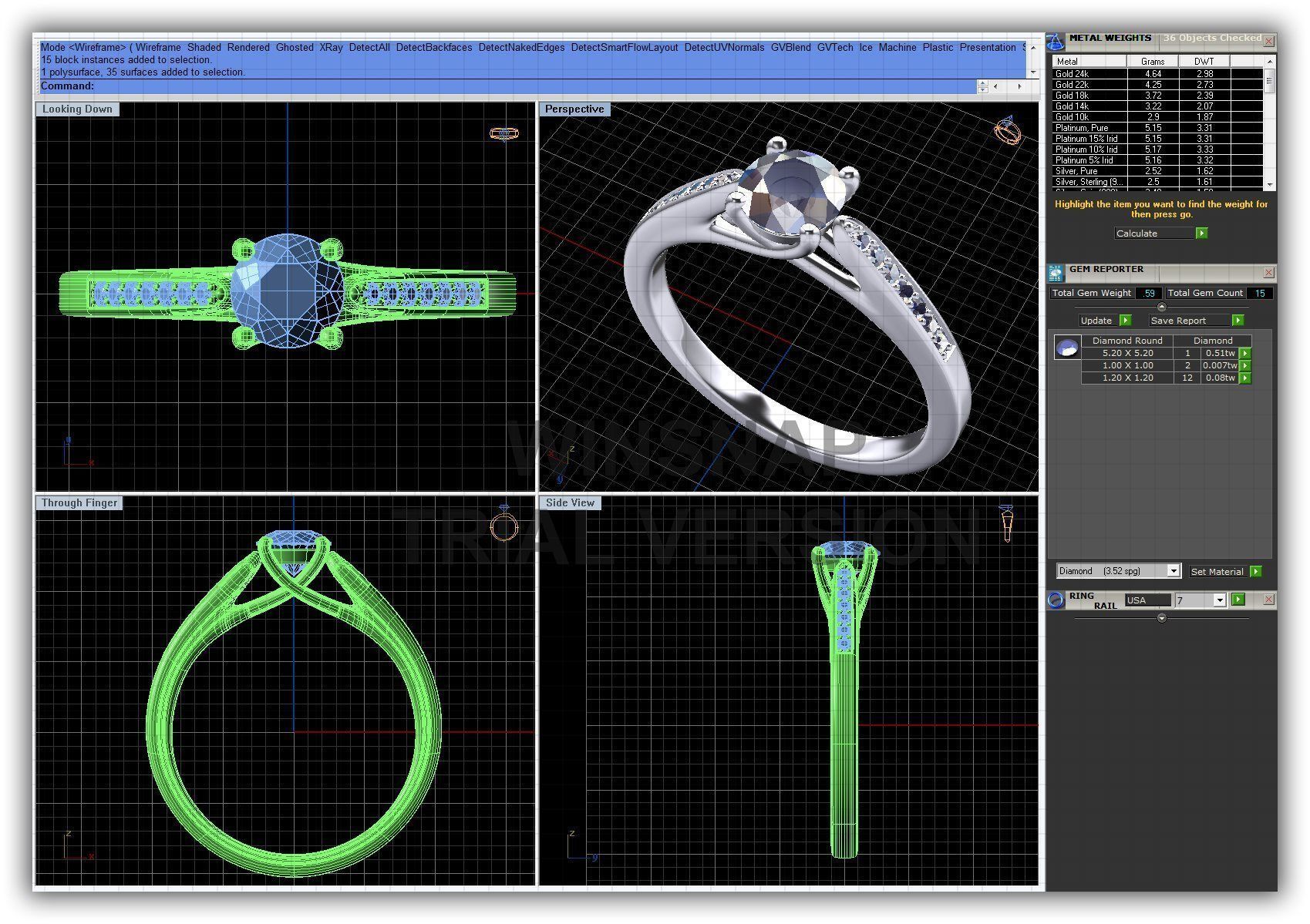 BULK-3DM-WithOut Gems-RING 49 Files 3D print model_45