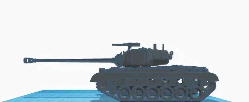 3D Tank Free 3D print model
