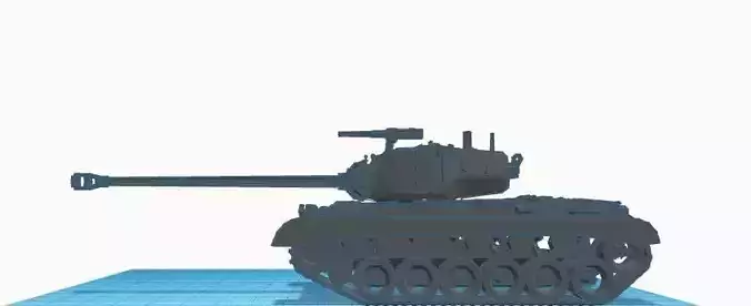 3D Tank Free 3D print model