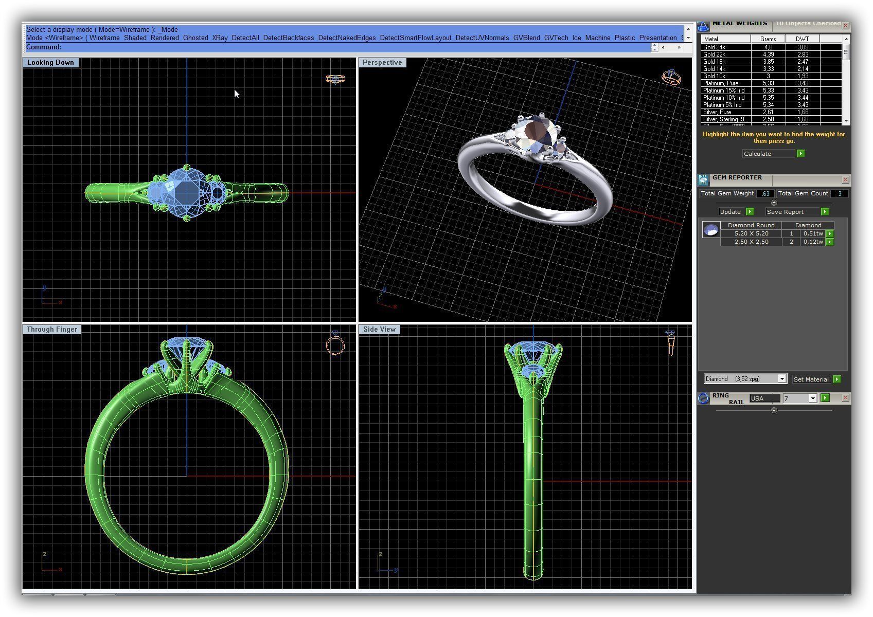 BULK-3DM-WithOut Gems-RING 50 Files 3D print model_21