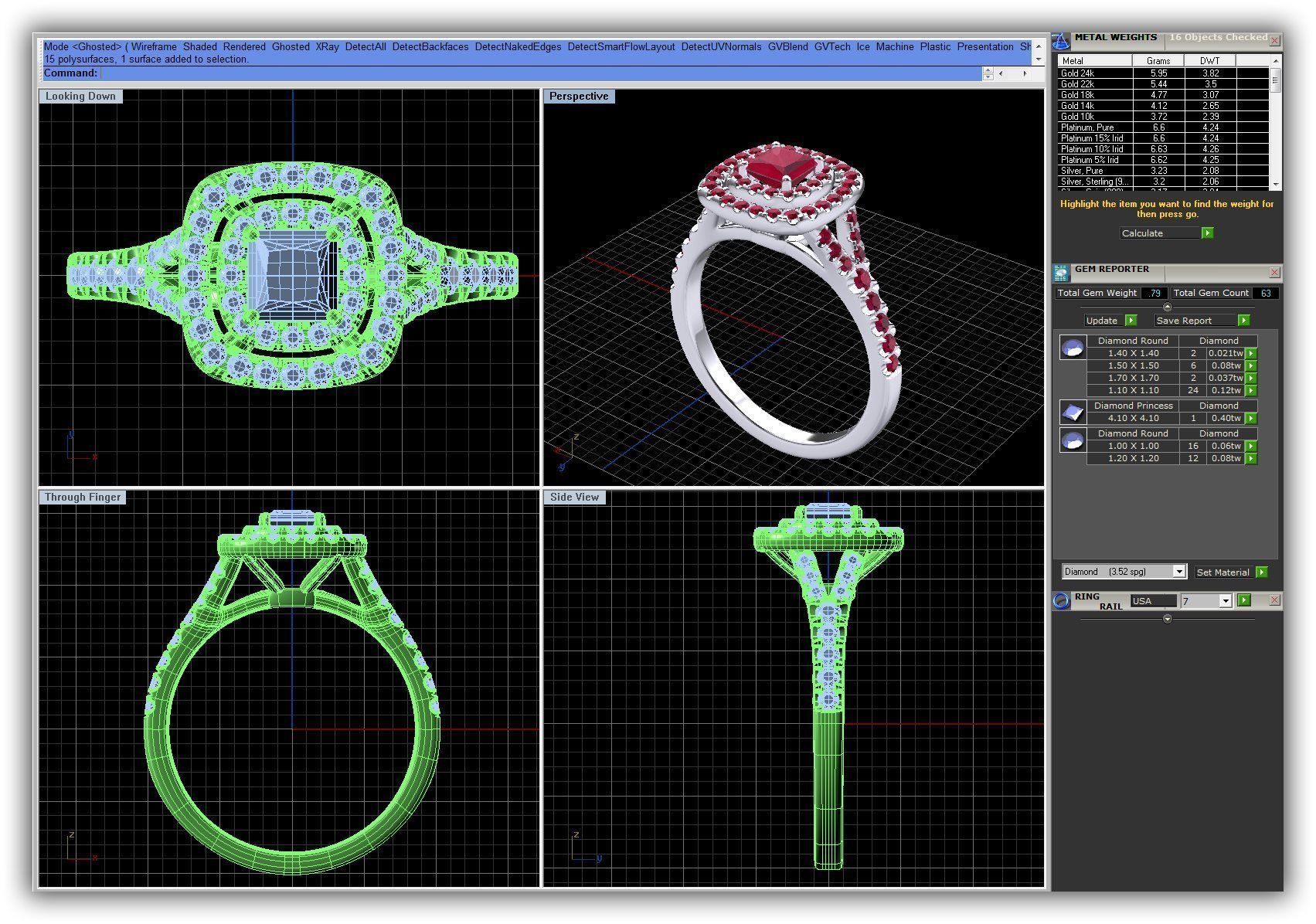 BULK-3DM-WithOut Gems-RING 50 Files 3D print model_15