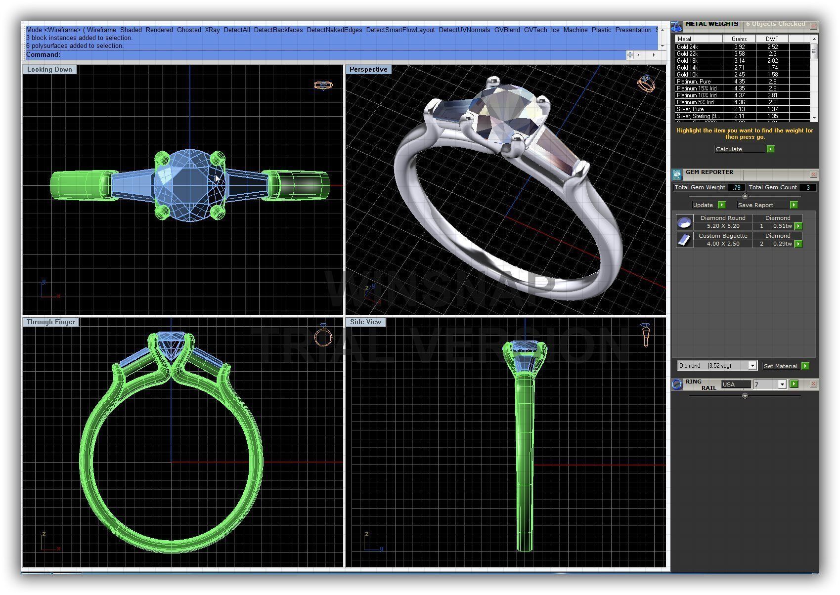 BULK-3DM-WithOut Gems-RING 50 Files 3D print model_34