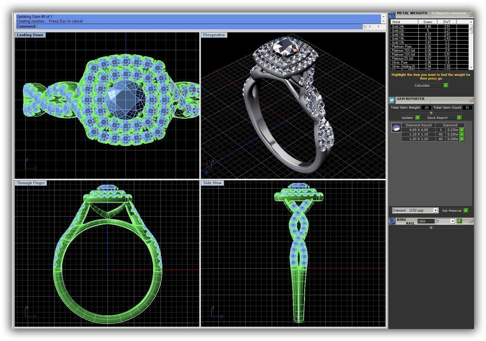 BULK-3DM-WithOut Gems-RING 50 Files 3D print model_12