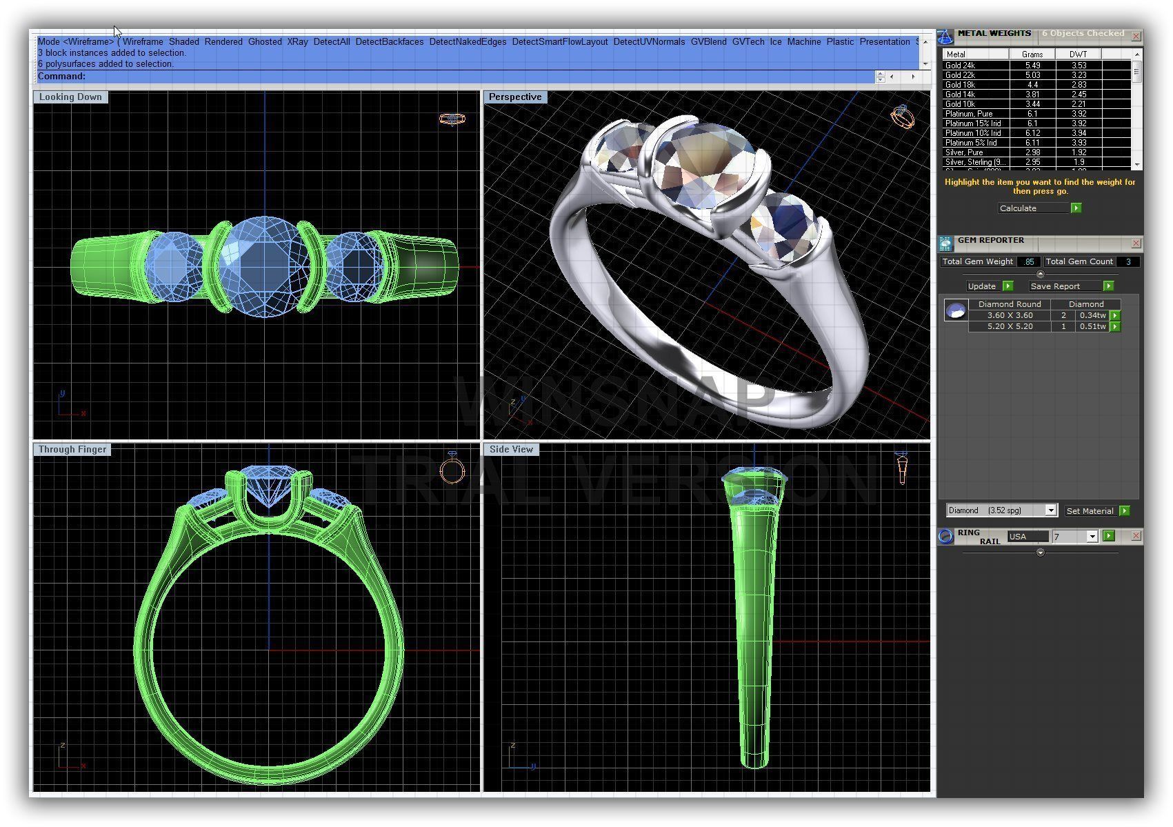 BULK-3DM-WithOut Gems-RING 50 Files 3D print model_38