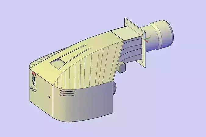 Burner Cuenod Nextron 7 3D model