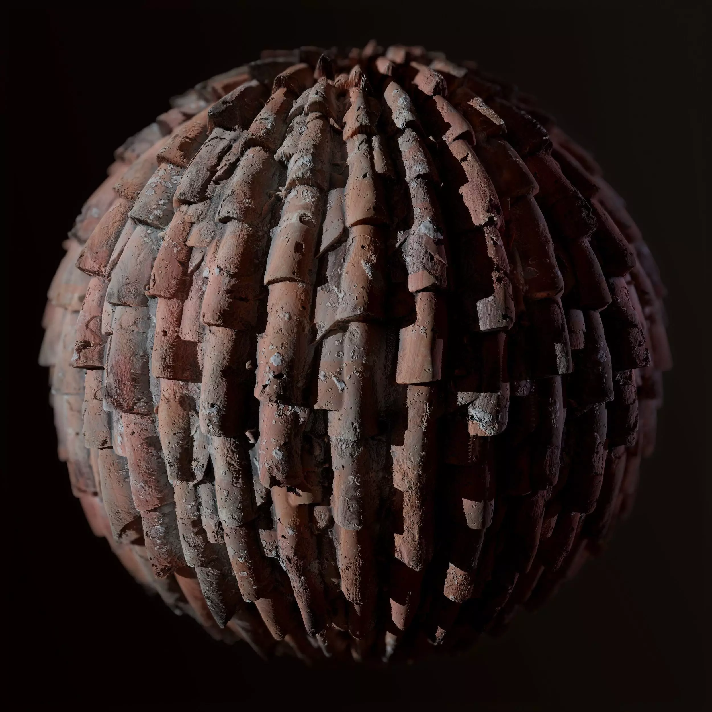 Ceramic Roof Tiles Texture_0