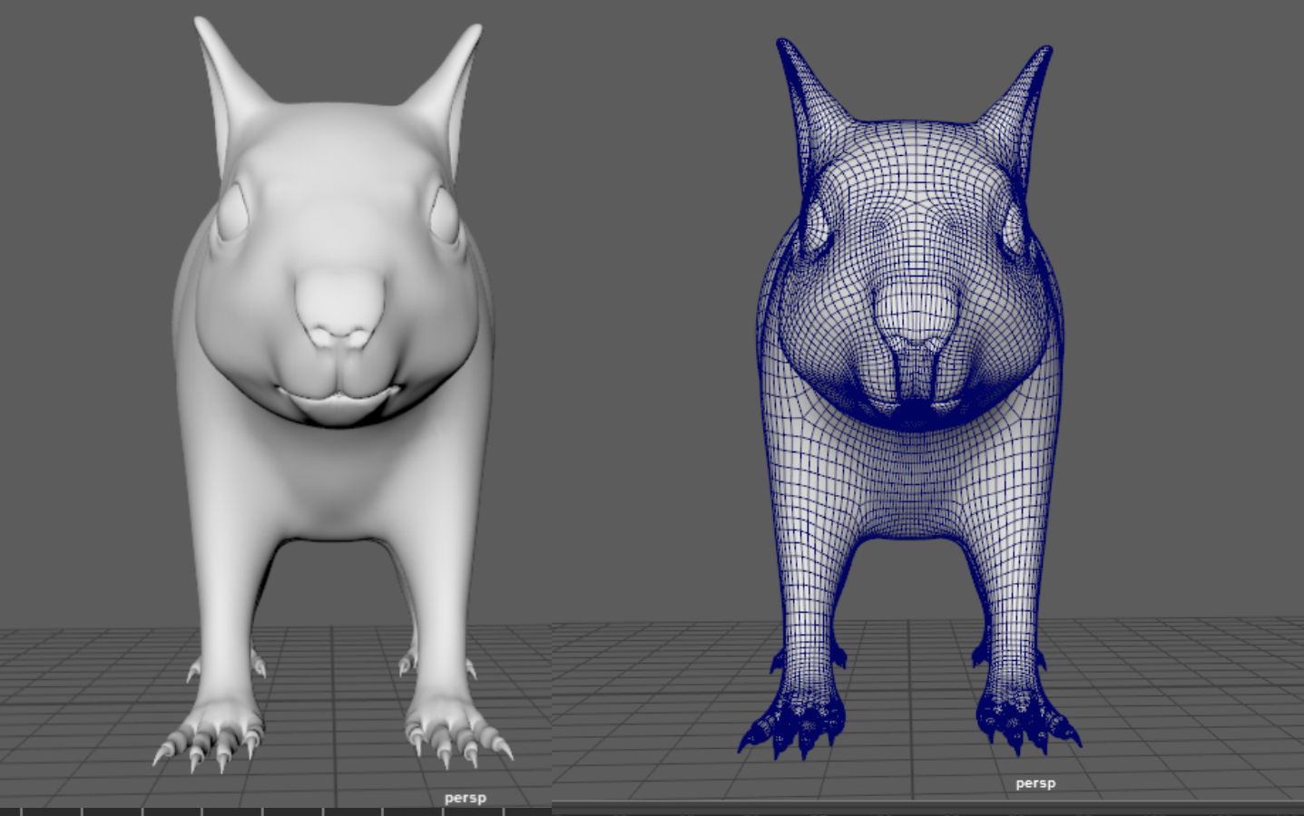 squirrel 3D model_9
