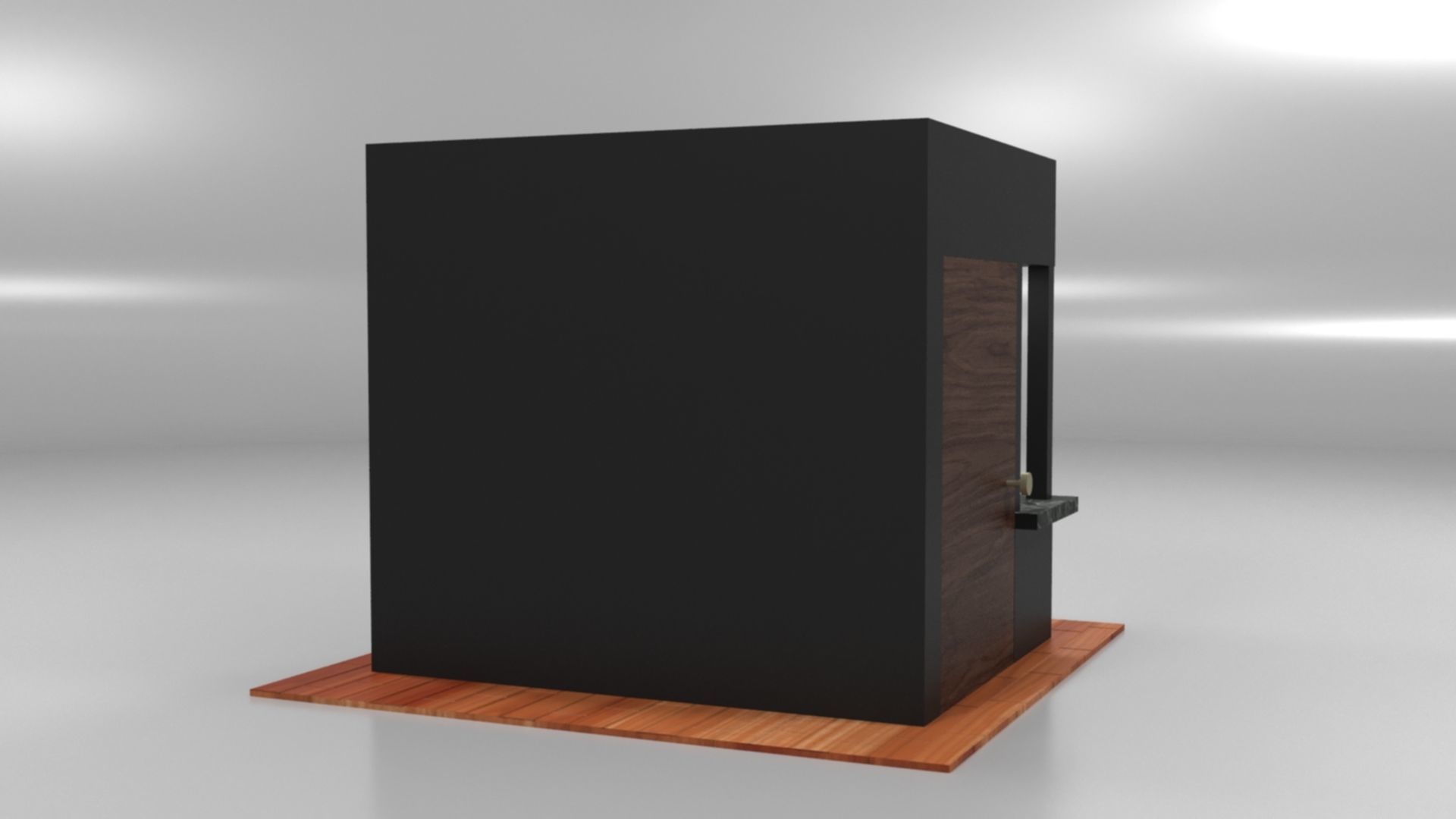 Immersive Small Shop Stall 3D Model Low-poly 3D model_23