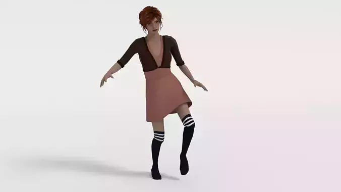 Girl Abigail Game model