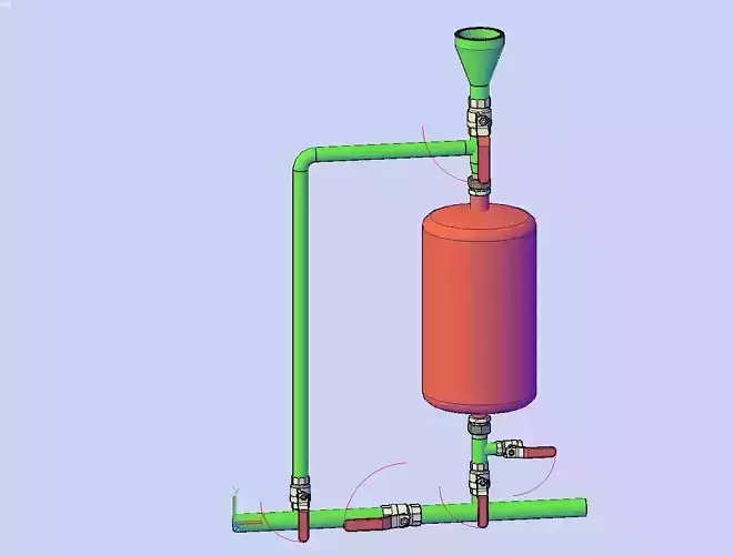Bottle injection LRI 438 3D model