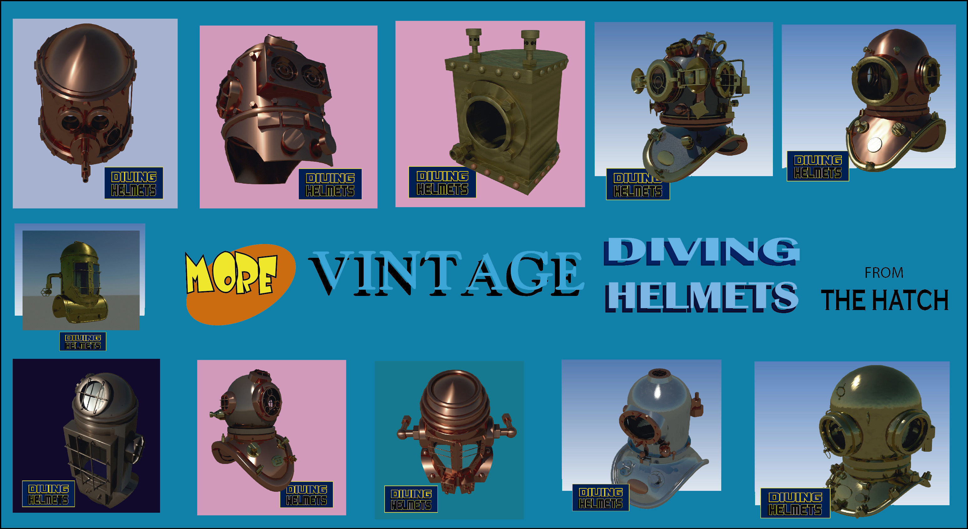 Scuba Diver Pro 3D model_13