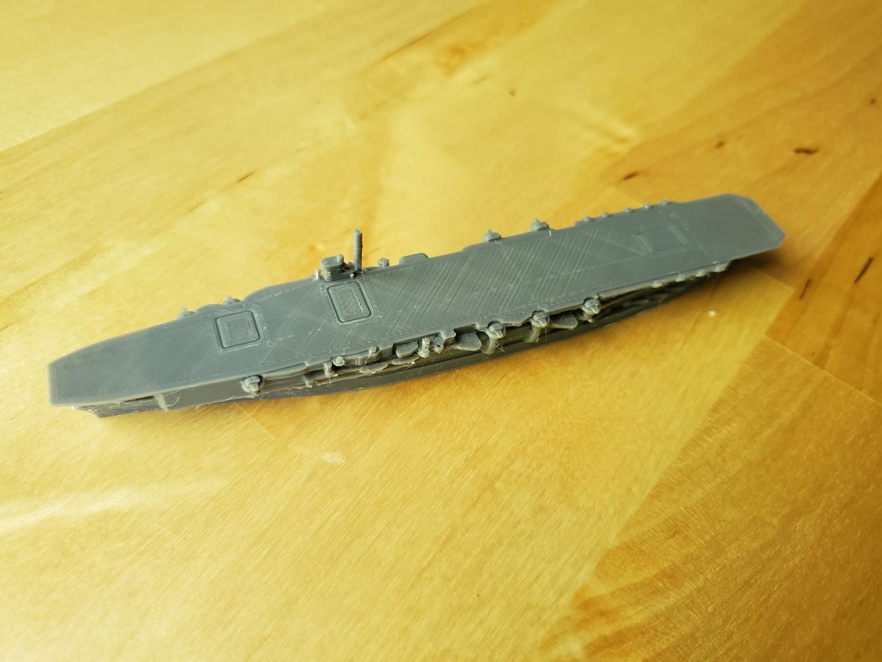 Japanese Aircraft Carrier Kaga 3D print model_3