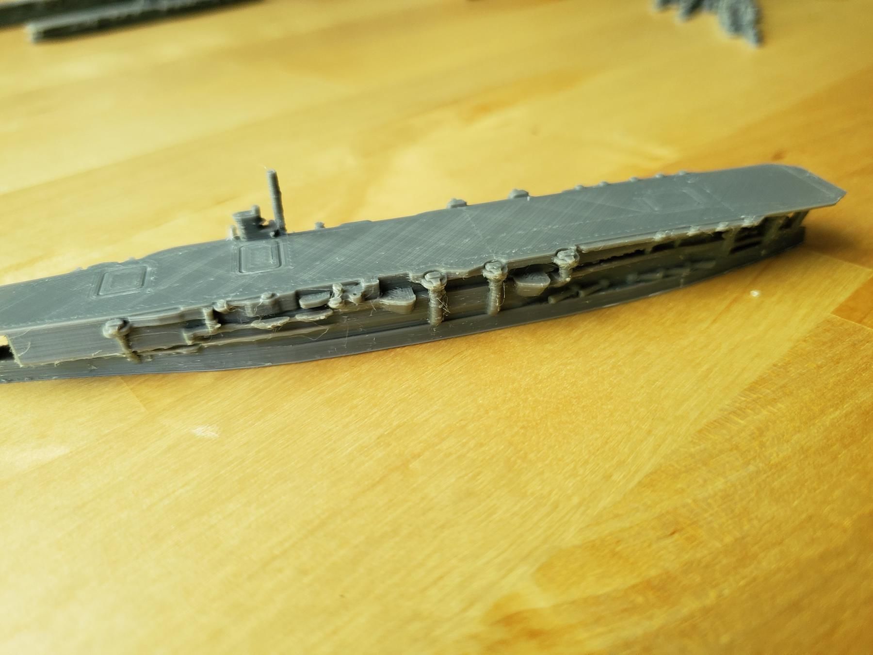 Japanese Aircraft Carrier Kaga 3D print model_5