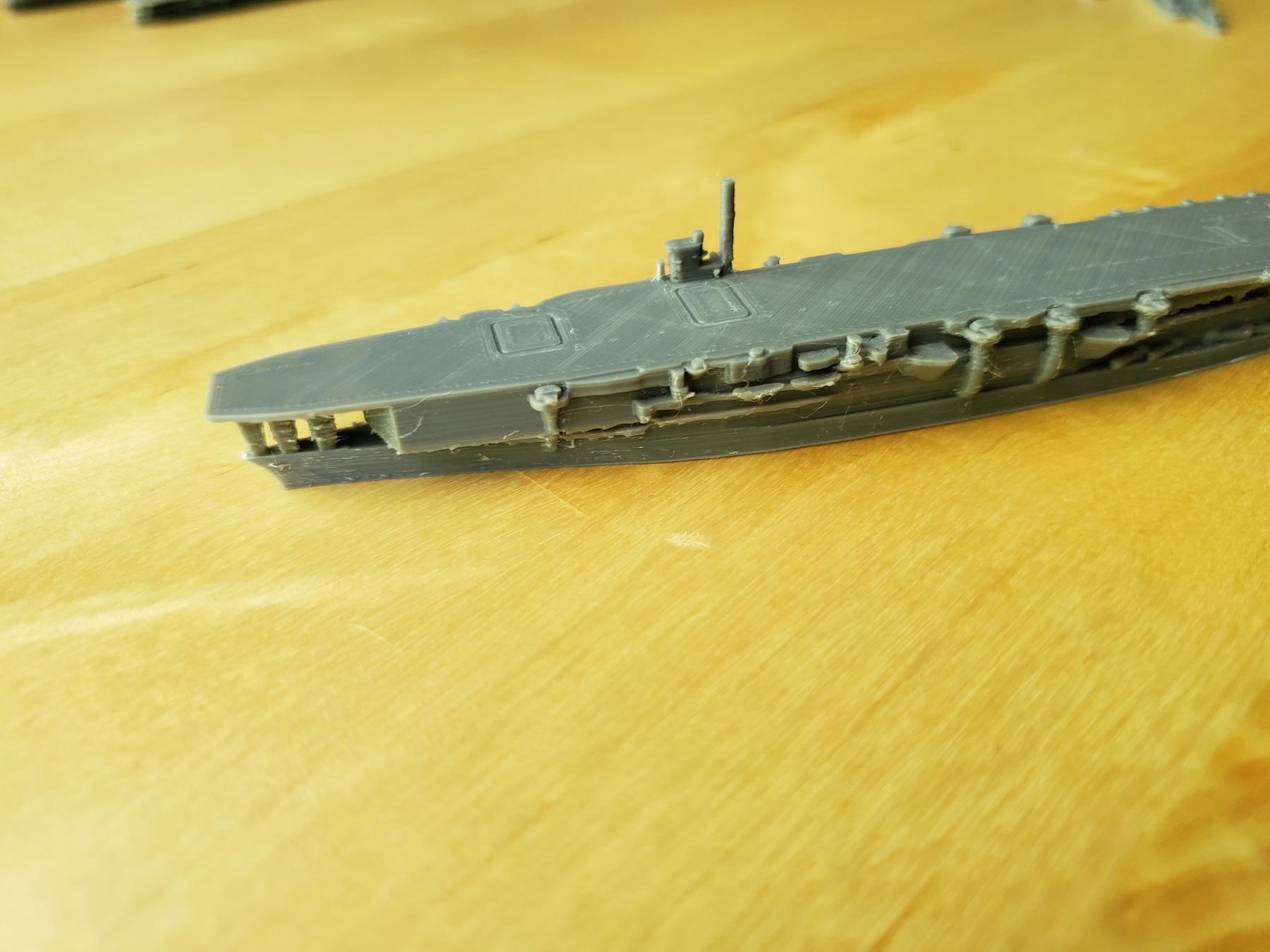 Japanese Aircraft Carrier Kaga 3D print model_4