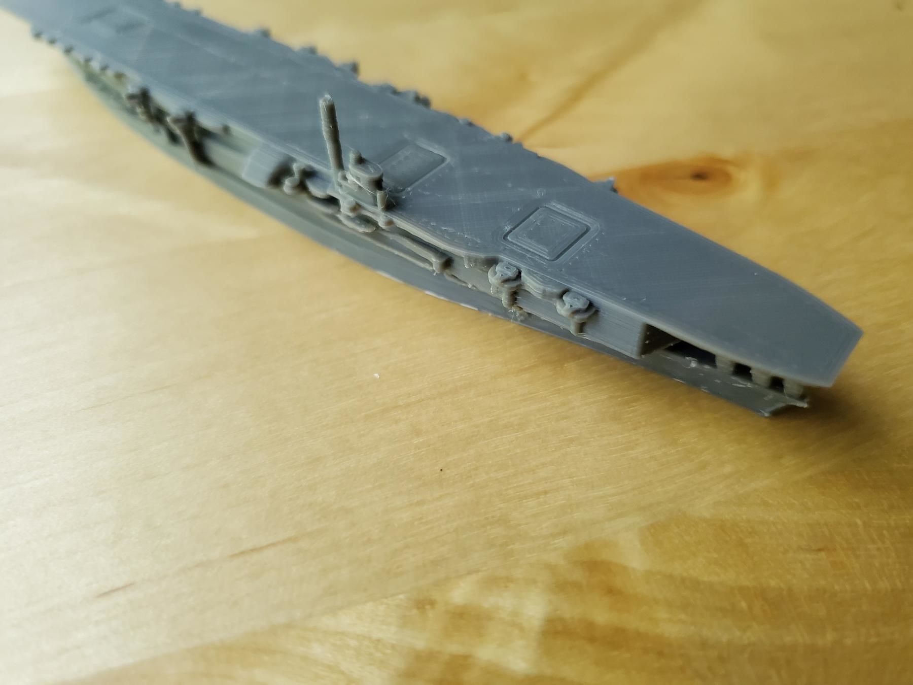 Japanese Aircraft Carrier Kaga 3D print model_10