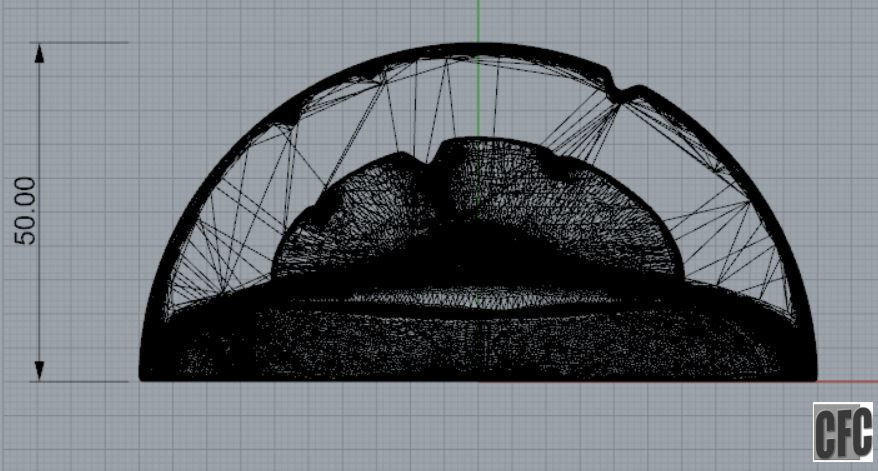 WoodCarving detail - tiki mask - 3d model for CNC - WCCFC0N 3D print model_11