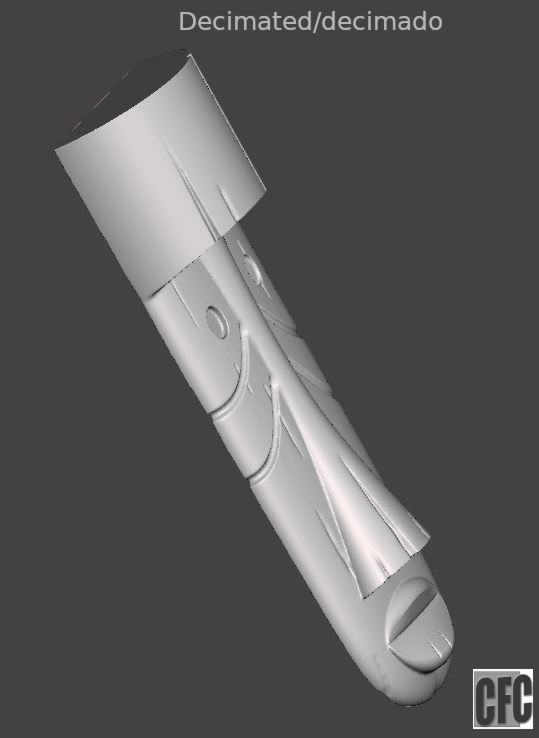 WoodCarving detail - tiki mask - 3d model for CNC - WCCFC0N 3D print model_18