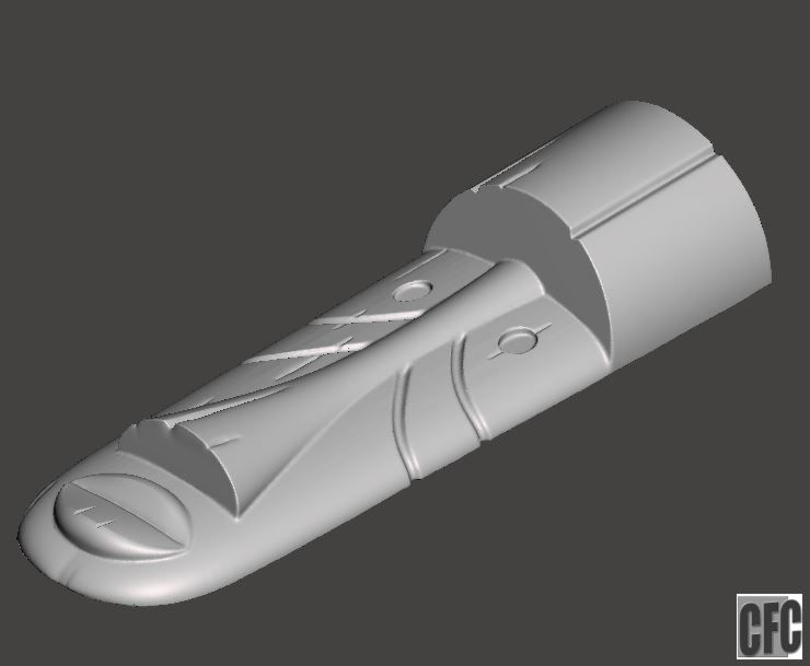 WoodCarving detail - tiki mask - 3d model for CNC - WCCFC0N 3D print model_5