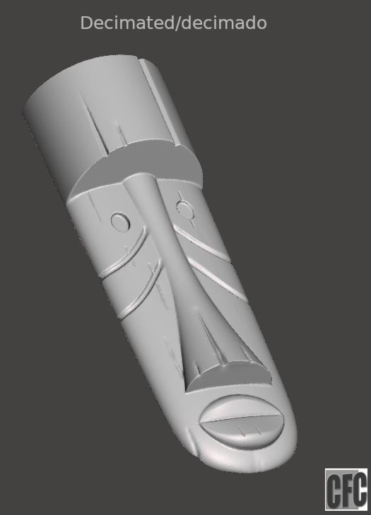 WoodCarving detail - tiki mask - 3d model for CNC - WCCFC0N 3D print model_17