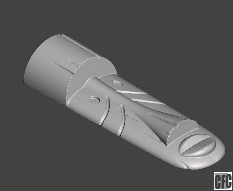 WoodCarving detail - tiki mask - 3d model for CNC - WCCFC0N 3D print model_4