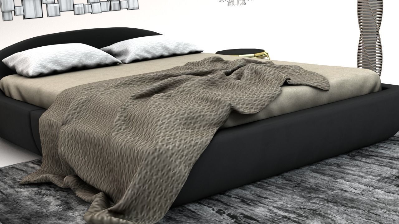 Polaris Bedroom B147 3D model_2