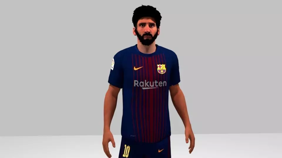 Lionel Messi 3D model_0
