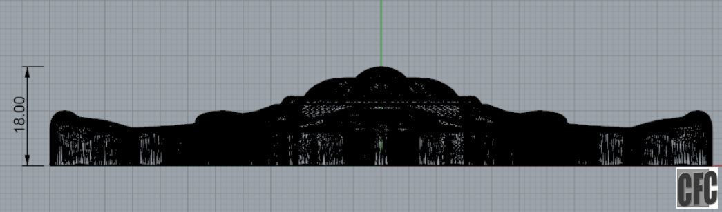 WoodCarving detail - 3d model for CNC - WCCFC0O 3D print model_12