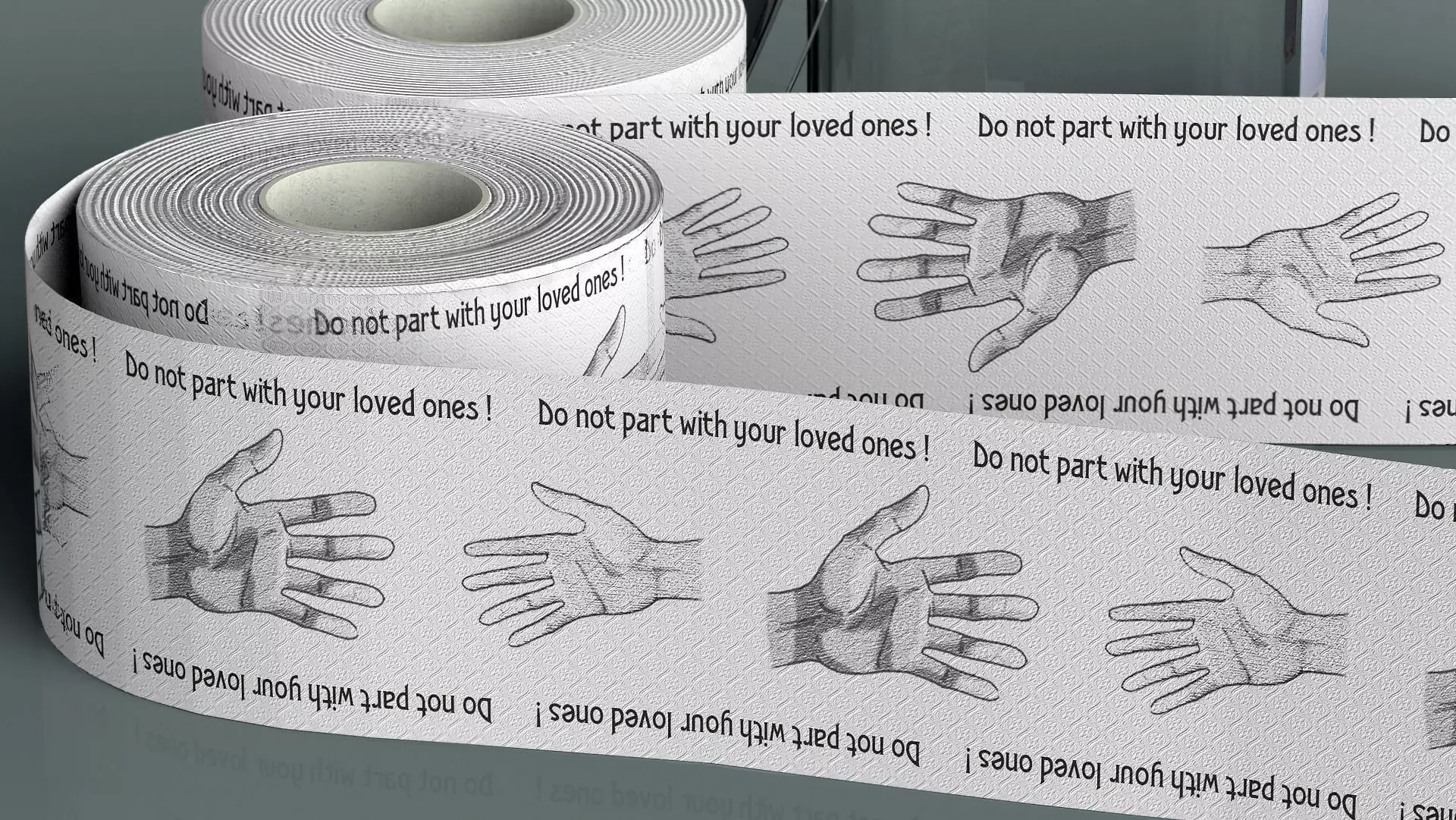 Toilet paper Free 3D model