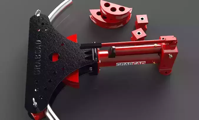 Bender 1 axle lifter in scotland Free 3D model