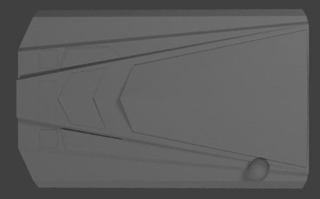 GPS Tracker Low-poly 3D model_5