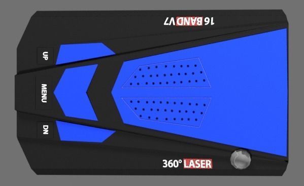 GPS Tracker Low-poly 3D model_7