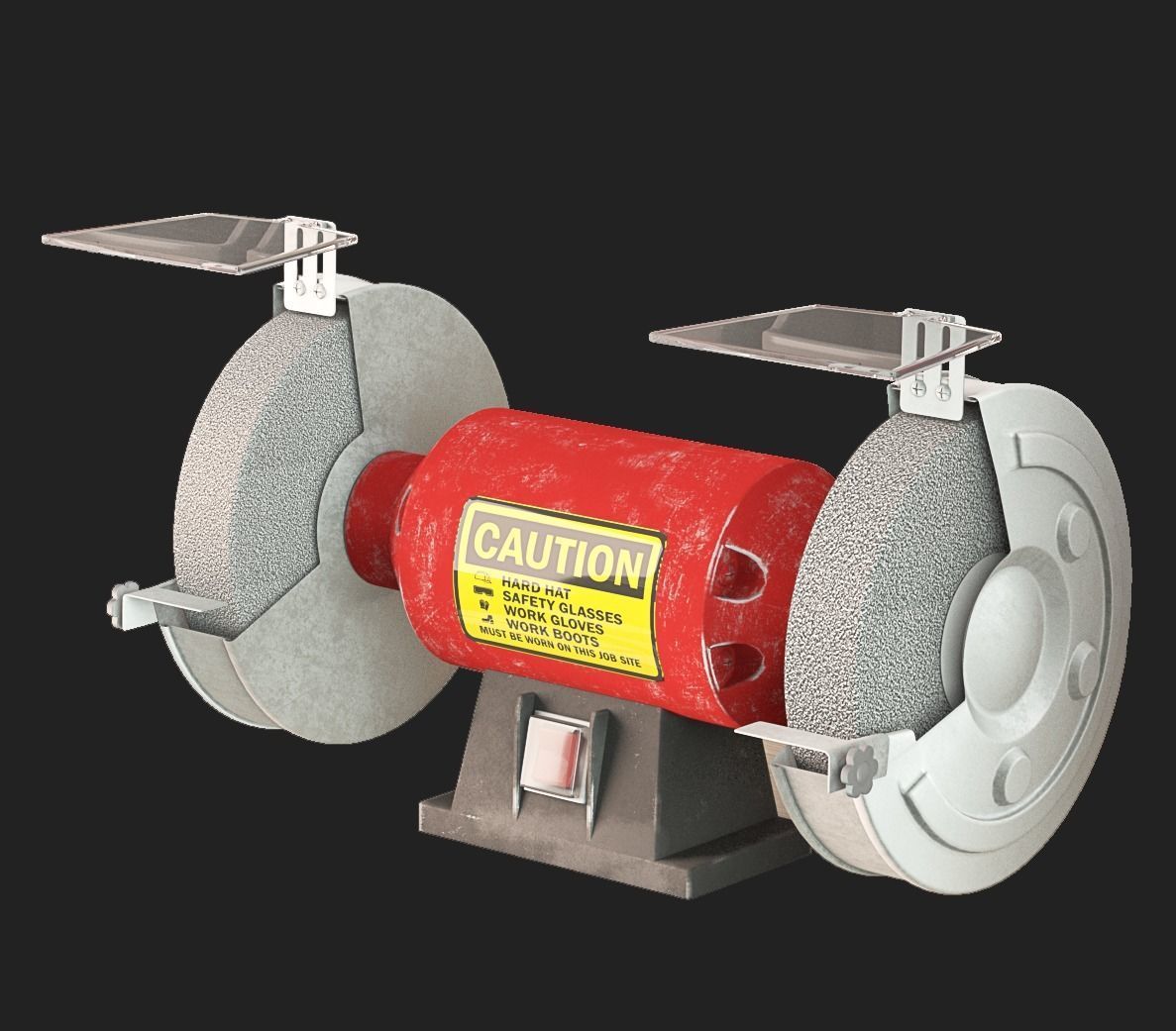 Auto workshop Gladiator Collection 3D model_5