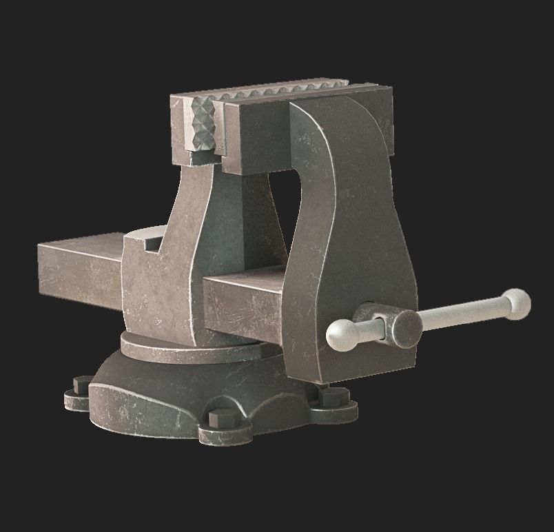 Auto workshop Gladiator Collection 3D model_3