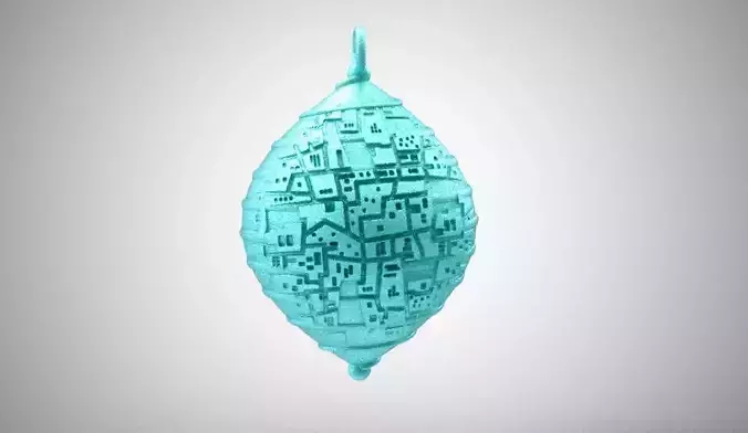 Suburban Necklace 3D print model