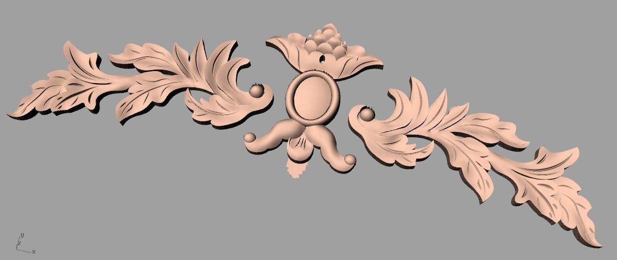 CNC 3D relief models STL format file used for artcam aspire E350 3D model_1