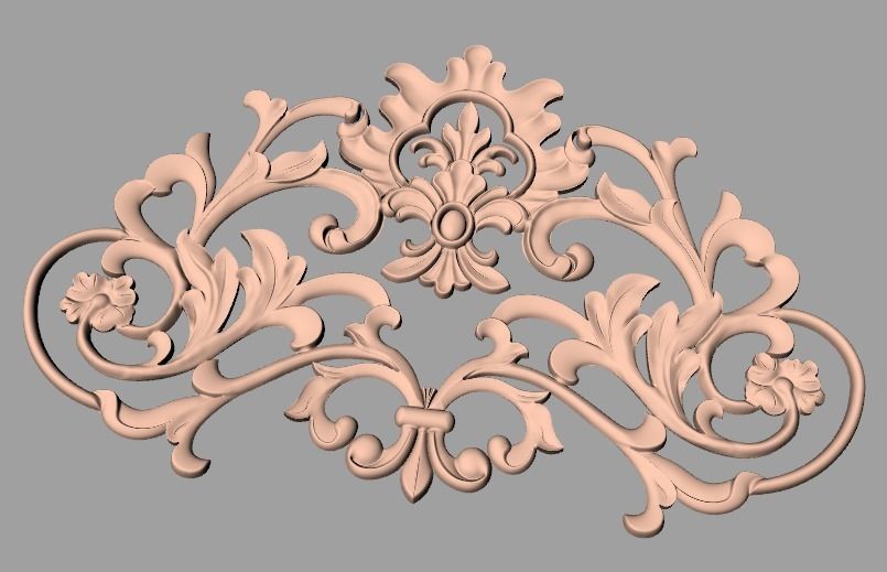 CNC 3D relief models STL format file used for artcam aspire E345 3D model_1