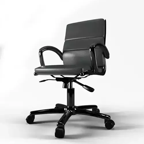 Office Chair 6 Work Smart Black Visitor Office Chair