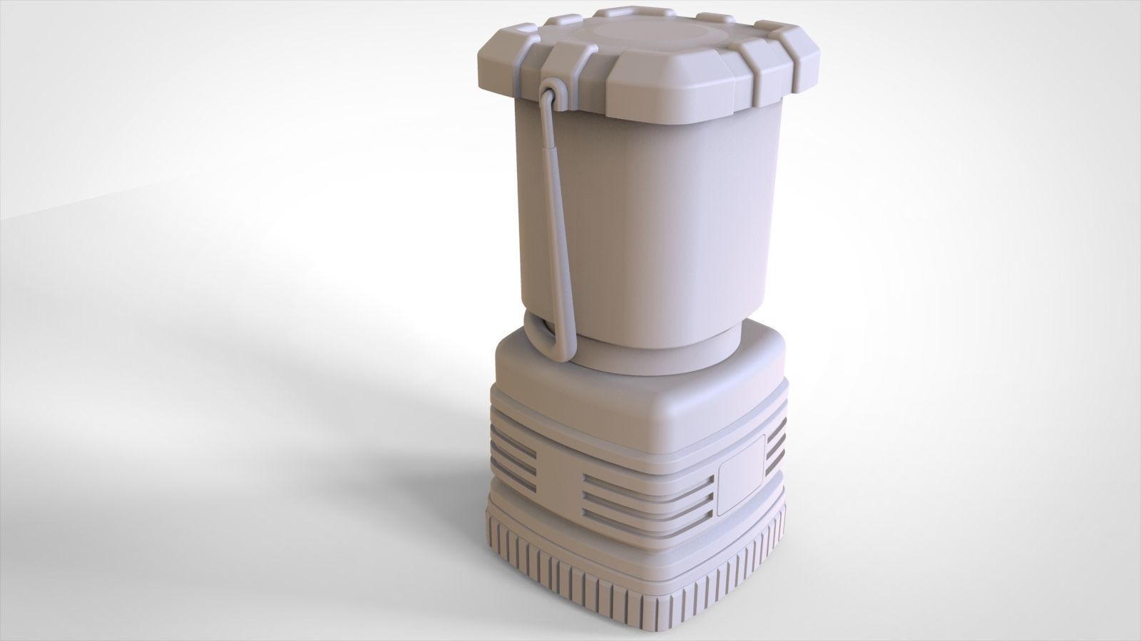 camping lantern 3D model_10