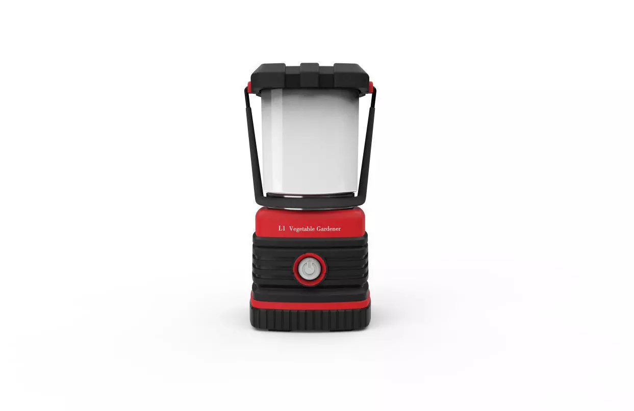 camping lantern 3D model_0