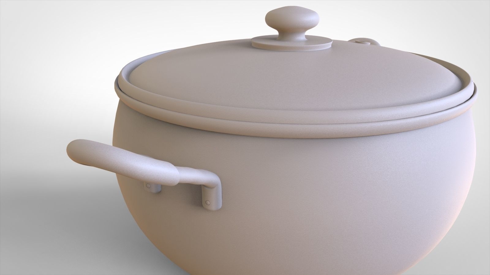 Cookware - Steamer pot 3D model_9