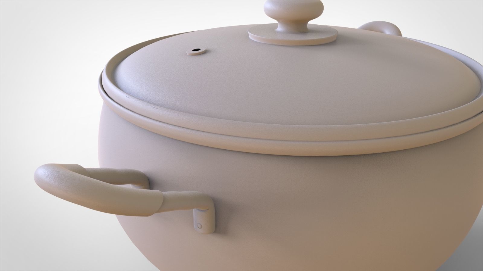 Cookware - Steamer pot 3D model_8
